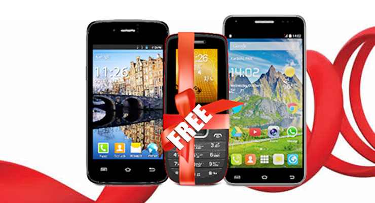 Mobilink gives free mobile phone on purchasing Voice X5 or V21